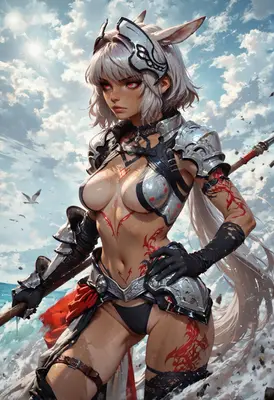 Warrior Maiden of the Stormy Seas