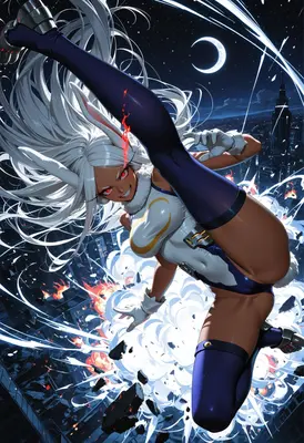 Mirko Unleashing Her Lunar Power