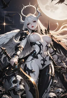 Fallen Angel Warrior of the Night