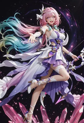 Elysia Radiant Goddess of Crystal Stars