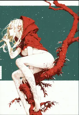 Elf in the Crimson Hood