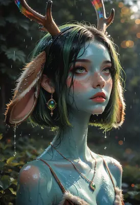 Rainy Day Forest Fae