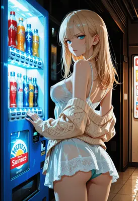 Midnight Snack at the Vending Machine
