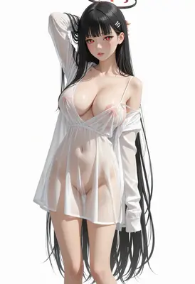 Ethereal Beauty in Sheer White