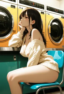 Waiting at the Local Laundromat