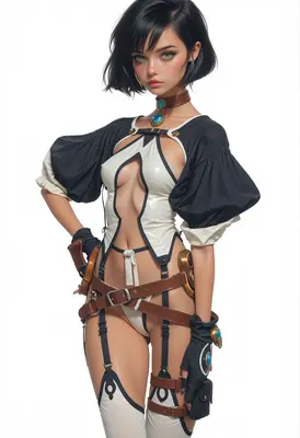 Stylish Adventurer with Cutout Bodysuit