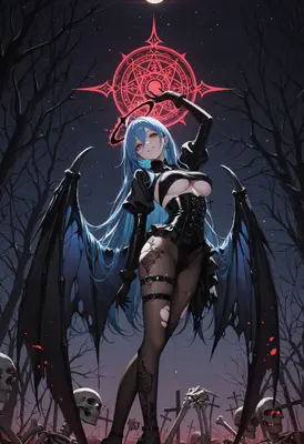 Demon Queen of the Dark Graveyard