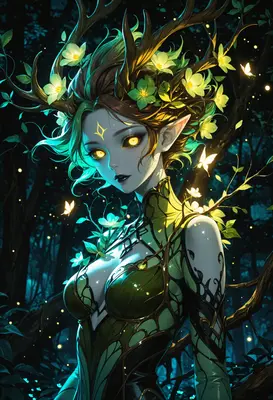 Ethereal Forest Dryad Spirit