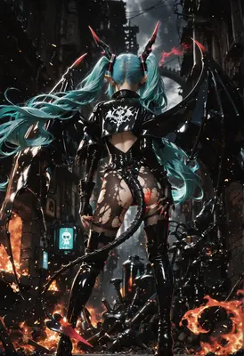 Demon Queen of the Burning Ruins