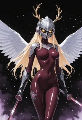 Celestial Valkyrie in Polished Armor