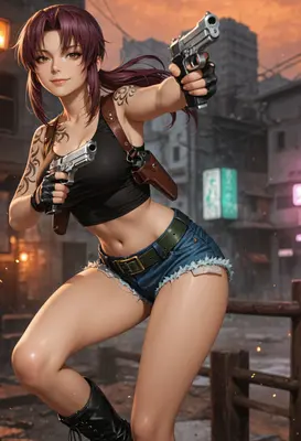Dual Wielding Mercenary in Action
