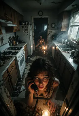 Terrifying Call in the Haunted Kitchen