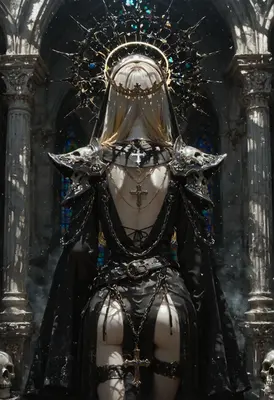 Gothic Saint of the Dark Cathedral