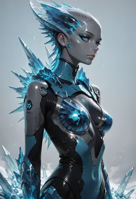 Crystalline Cybernetic Frost Guardian