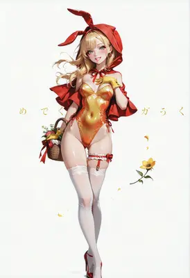 Little Red Bunny Hood