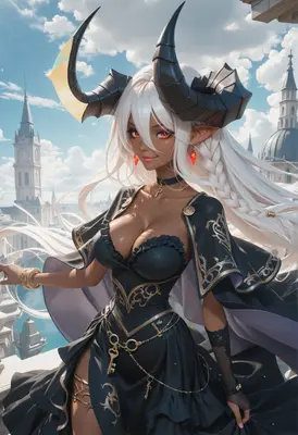 Elegant Demon Queen of the Spire