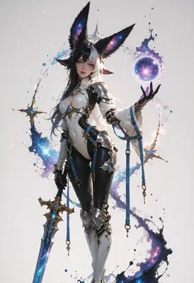 Celestial Guardian with Cosmic Magic