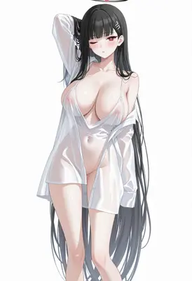 Ethereal Beauty in Sheer White