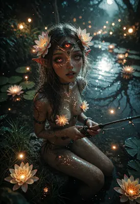 Third Eye Lotus Elf Fishing
