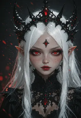 Gothic Queen of the Crimson Void