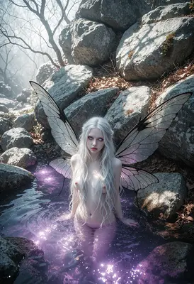 Ethereal Fairy in Enchanted Waters