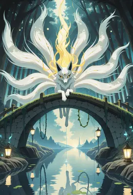 Guardian of the Enchanted Stone Bridge