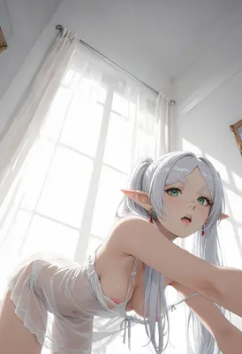 Sunlit Morning with an Elven Maiden