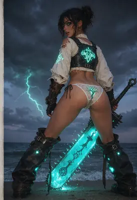 Warrior of the Stormy Shore
