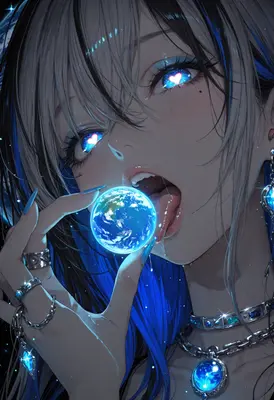 Goddess Consuming the Blue Planet