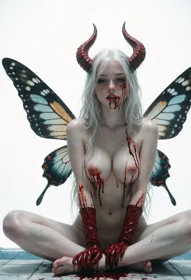 Bloodstained Butterfly Succubus
