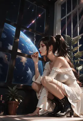 Stargazing at Earth from Space