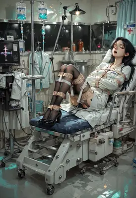 Restrained Patient in Clinical Hospital Setting