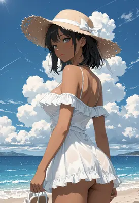Summer Breeze at the Beach