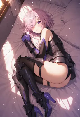 Mash Kyrielight Resting in Sunlight