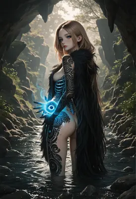 Mystic Entity in the River Cave