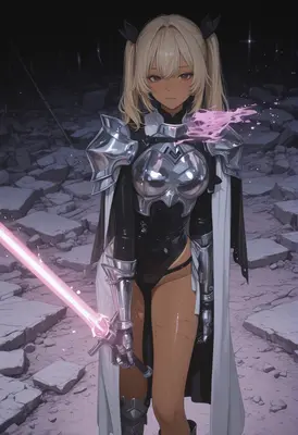 Knight in the Ruined Wasteland