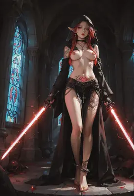 Red Blade Dark Elf Assassin