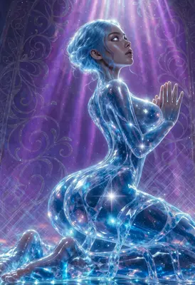Celestial Being of Starlight and Crystal