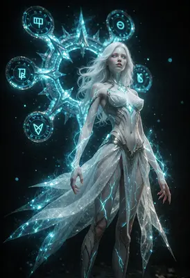 Ethereal Sorceress of Celestial Lightning