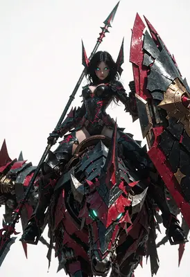 Dark Knight Riding Mechanical Beast