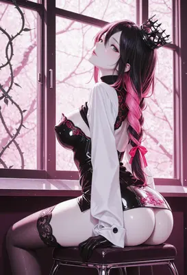 Gothic Queen by the Window