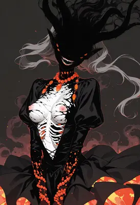 Skeletal Demon Queen of Shadow