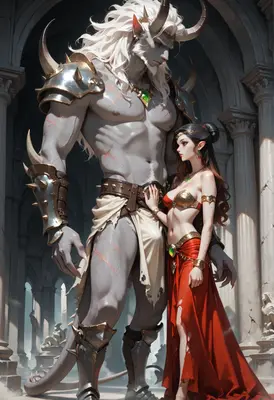 The Demon Warrior and His Consort