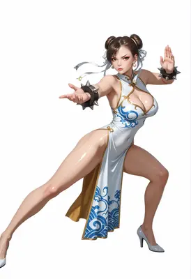 Chun-Li Ready for Combat