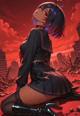 Survivor in the Crimson Wasteland