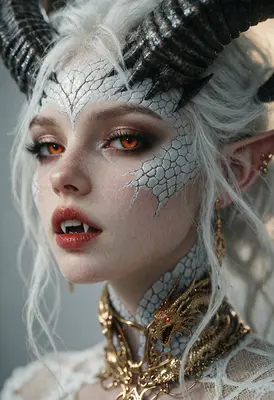 Ethereal Dragon Queen Portrait
