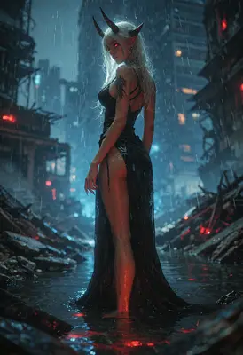 Demon in the Ruined Rain