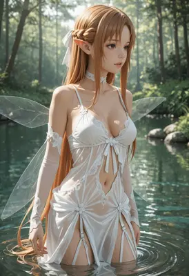 Ethereal Forest Fairy in Crystal Waters