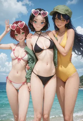 Amate Yuzuriha Nyaan And Comoli Harcourt Gundam And 1 More Drawn By Kinomiki Sample 936a65a151f0d6da1c772da3935c458d Cropped 13x19 D0.369 D0.417