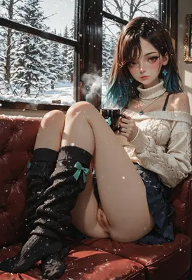 Cozy Winter Morning Coffee Break